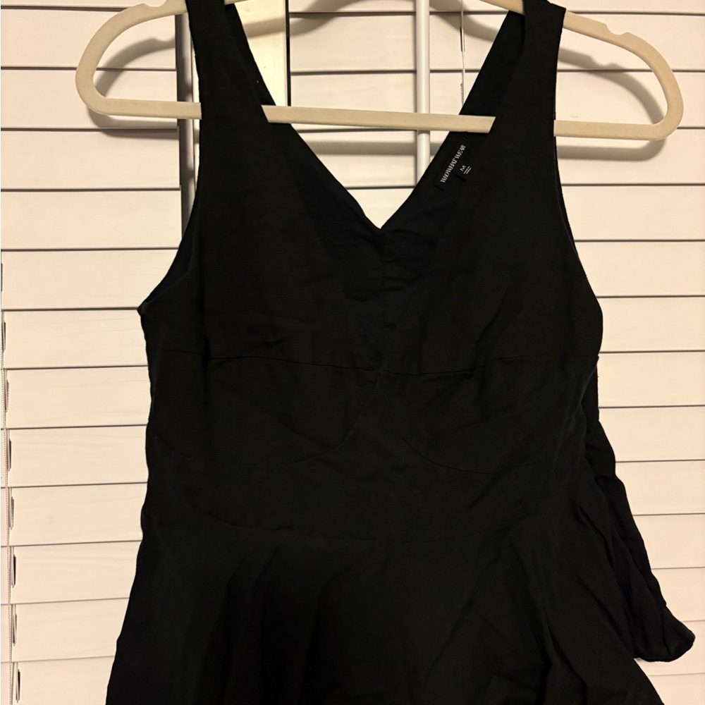 Who What Wear Black Tank Top